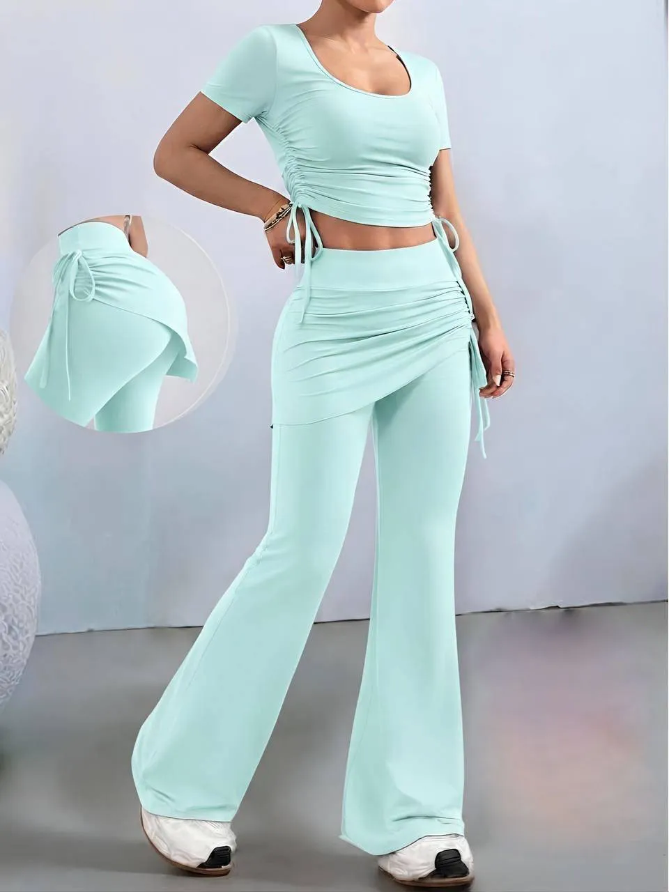 ست لاکچری شلوار و نیم تنه 